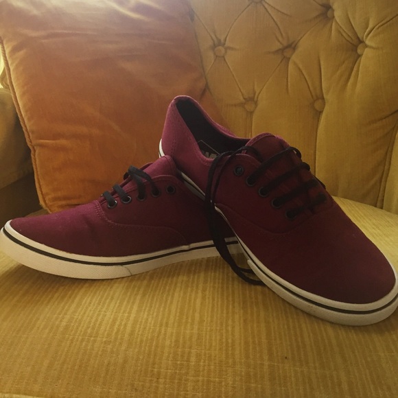 Never-Worn Women’s Maroon Vans Shoe - Picture 2 of 2